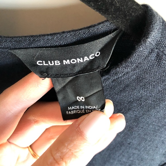 CLUB MONACO Luceenie Eyelet Linen Dress - Picture 6 of 12